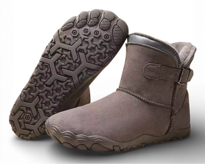 (NEU) FROST STYLE PRO - Stylische Barfuß-Boots mit weichem Innenfutter für Herbst & Winter I Damen- und Herrenschuhe
